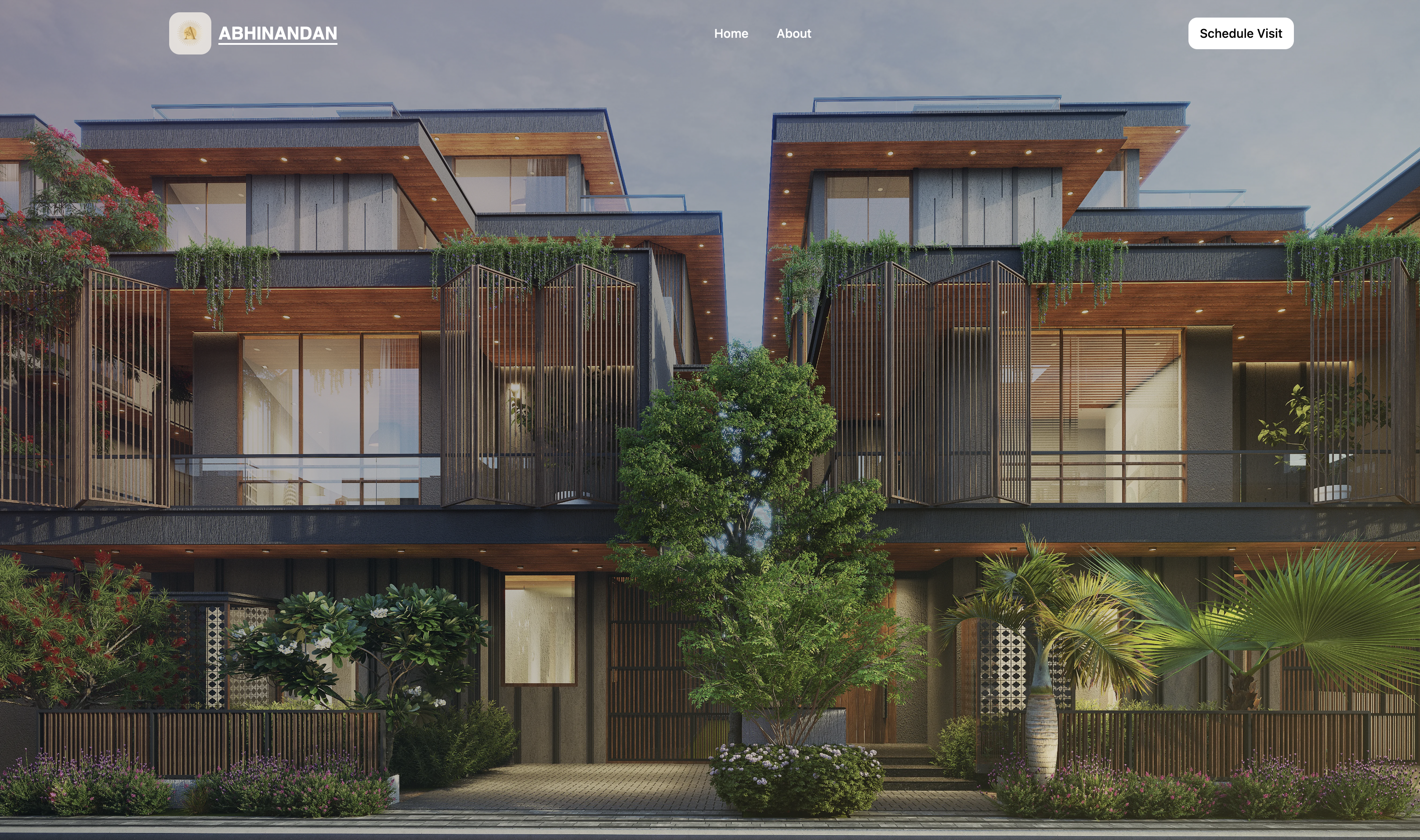 Abhinandan Mountreea Real Estate Website